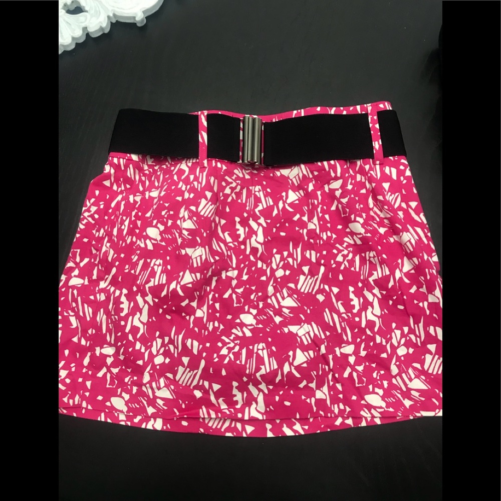 Bright Pink Mini Skirt